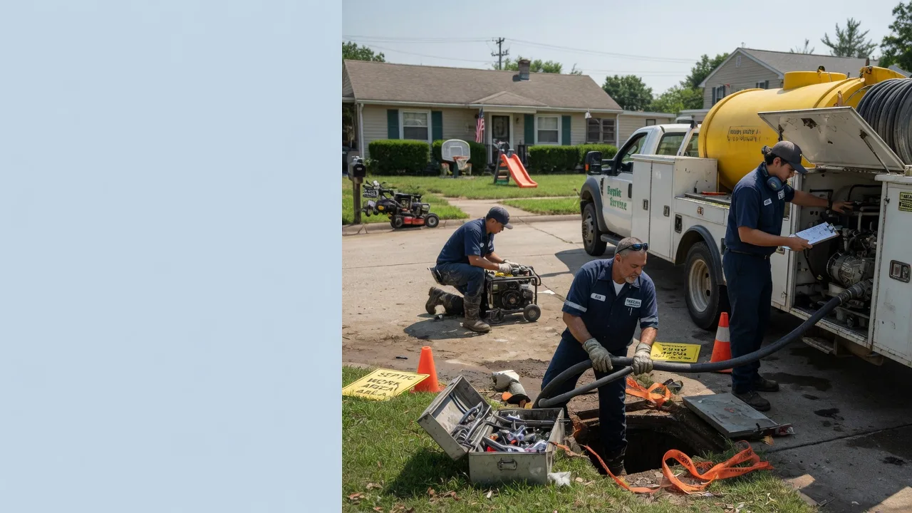 Septic Tank Pumping in Camden, AL near me